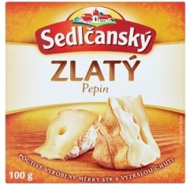 Savencia Fromage & Dairy Sedlčanský Zlatý pepin 100g