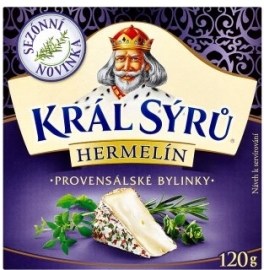 Milex Král Sýrů Hermelín s cibuľkou a pažítkou 120g