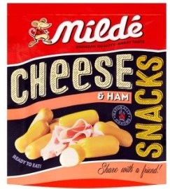 Coronis Milde Cheese & ham snacks údený tavený syr so šunkou 75g