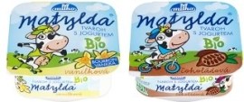 Polabské Mlékárny Milko Matylda Bio tvaroh s jogurtom vanilkový 110g