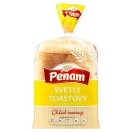 Penam Chlieb toastový svetlý 250g