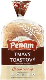 Penam Chlieb toastový tmavý 250g