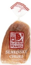 Dušan Chabada Slatinská Pekáreň Slatinský chlieb zemiakový, krájaný, balený 480g