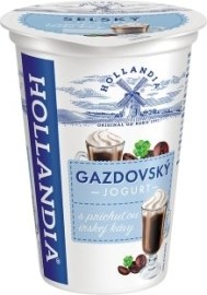 Hollandia Gazdovský jogurt s príchuťou írskej kávy s kultúrou BiFi 200g