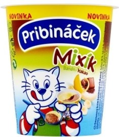 Milex Pribináček Mixík banán/kakao 80g