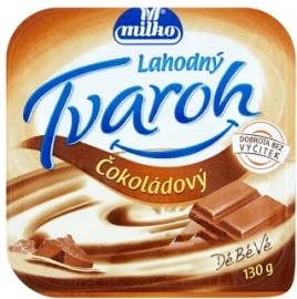 Polabské Mlékárny Milko Lahodný tvaroh čokoládový 130g