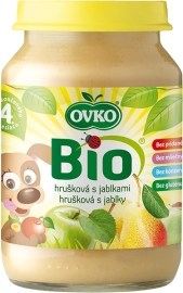 Novofruct Ovko Bio Dojčenská výživa hrušková s jablkami 190g