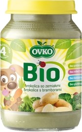 Novofruct Ovko Bio Brokolica so zemiakmi 190g