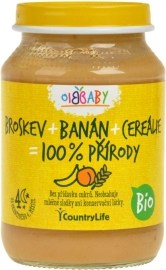 Novofruct Ovko Bio Dojčenská výživa broskyňová s banánmi a cereáliami 190g