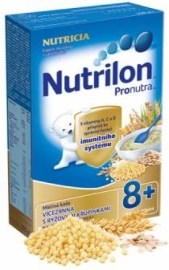 Nutricia Nutrilon Pronutra Obilno-mliečna kaša instantná viaczrnná s ryžovými chrumkami 225g