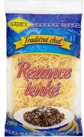 Namex Rezance tenké šesťvaječné pšeničné sušené cestoviny 250g