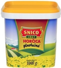 Snico Horčica plnotučná 1000g