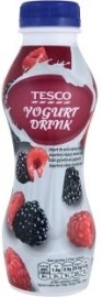 Tesco Jogurtový nápoj s lesnými plodmi 350g