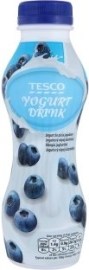 Tesco Jogurtový nápoj čučoriedkový 350g