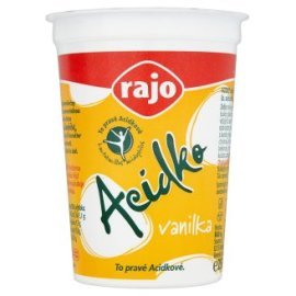 Rajo Acidko Zakysané mlieko vanilka 250g