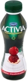 Danone Activia Malina granátové jablko jogurtový nápoj 310g