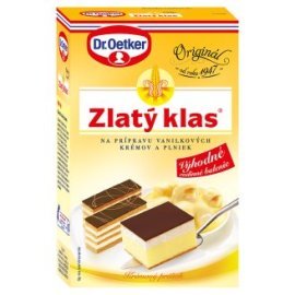 Zlatý klas Krémový prášok na prípravu vanilkových krémov a plniek 200g