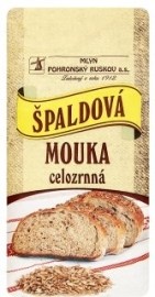 Tesco Špaldová múka celozrnná 800g