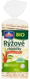 Racio Bio ryžové chlebíčky s amarantom 140g