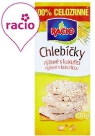 Racio Chlebíčky ryžové s kukuricou 130g