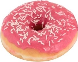 Tesco Donut s jahodovou príchuťou 58g