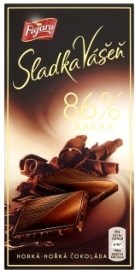 Figaro Sladká Vášeň 86 % kakaa horká čokoláda 100g