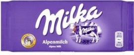 Milka Mliečna čokoláda z alpského mlieka 100g
