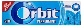 Wrigley Orbit Peppermint žuvačka bez cukru 14g