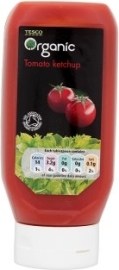 Tesco Organic Bio paradajkový kečup 460g