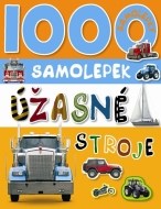 1000 samolepek úžasné stroje - cena, porovnanie