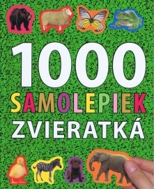 1000 samolepiek - zvieratká