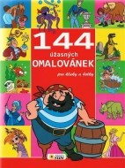 144 úžasných omalovánek - cena, porovnanie