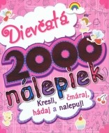 Dievčatá - 2000 nálepiek - cena, porovnanie