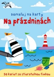 Domaľuj na karty - Na prázdninách