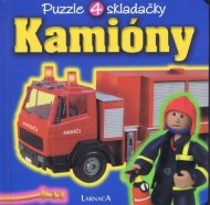 Kamióny - puzzle leporelo - cena, porovnanie