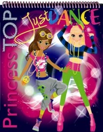 Princess TOP Just Dance (bordová)