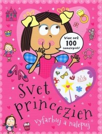 Svet princezien - viac než 100 samolepiek