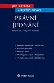 Judikatura k rekodifikaci - Právní jednání