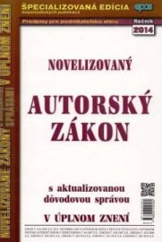 Novelizovaný autorský zákon 20/14