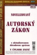 Novelizovaný autorský zákon 20/14 - cena, porovnanie