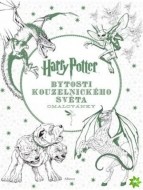 Harry Potter - Bytosti kouzelnického světa - omalovánky - cena, porovnanie