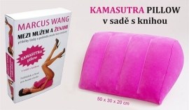 Mezi mužem a ženami Kamasutra pillow v sadě s knihou