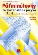 Päťminútovky zo slovenského jazyka pre 3. - 5 roč. ZŠ - cena, porovnanie