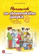 Pomocník zo slovenského jazyka 8 - pracovný zošit - cena, porovnanie