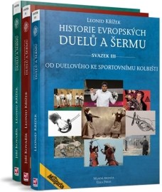 Komplet Historie evropských duelů a šermů