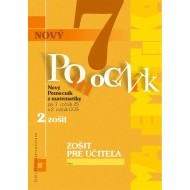 Nový pomocník z matematiky 7 - 2. zošit - Zošit pre učiteľov - cena, porovnanie