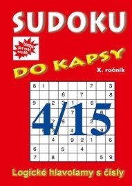 Sudoku do kapsy 4/2015 (červená)