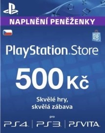 Sony PlayStation Live Cards 500 CZK