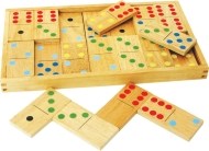 Bigjigs Toys Veľké drevené domino - cena, porovnanie