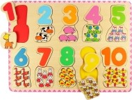 Bigjigs Toys Počítacie puzzle 2 - cena, porovnanie